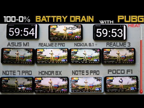 Extreme level battery drain test in 9 different smartphones ...