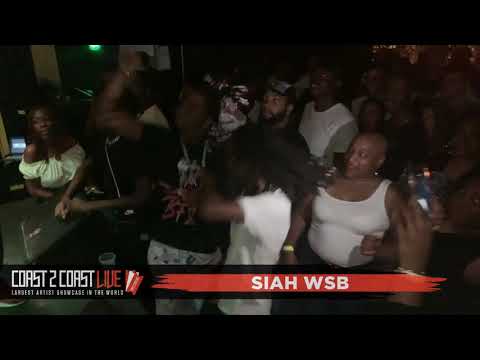 Siah Wsb Performs at Coast 2 Coast LIVE | NYC All Ages 7/14/19