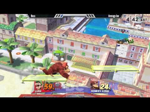 Smash 4 at the Laughing Man - Losers Finals - Boss vs. Average Joe