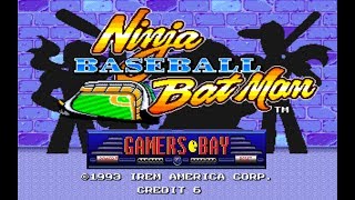 Ninja Baseball Batman - Classic Arcade Beat 'em Up (1993)