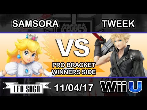 2GGC: MKLeo Saga - Samsora (Peach, Rosalina) Vs. P1 | Tweek (Cloud) - Pro Bracket Winners Side