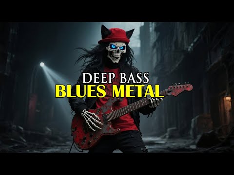 Deep Bass Blues Metal Music Vol. 3 for Hard Work, Study & Gaming | Rock Metal Instrumental