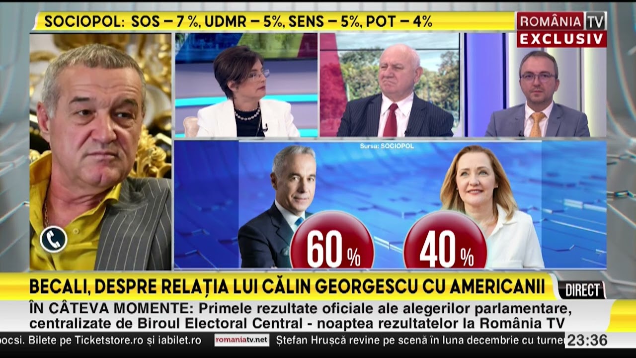 Gigi Becali: "Eu dacă se face ceva cu USR îmi dau demisia din AUR"