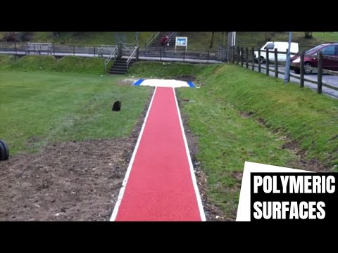 Polymeric Long Jump Installation in West Yorkshire | Long Jump Pit Construction
