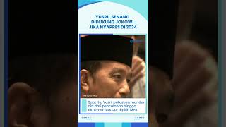 Ketum Partai Bulan Bintang Yusril Ihza Mahendra Berterima Kasih Didukung Jokowi Maju di Pilpres 2024