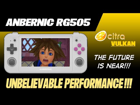 Testing Citra Vulkan (Experimental) on the Anbernic RG505 - Improved Gameplay!!
