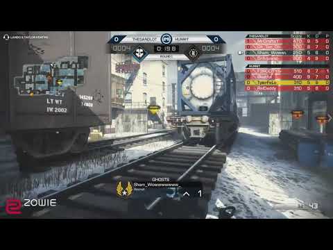 TheSandLot vs Hunnit - Round 1 - Ghosts 4v4 S&D - September 26th
