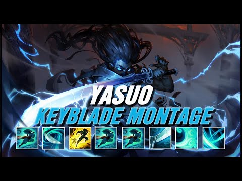 Keyblade Yasuo Montage - Keyblade Combo (Satisfying) - League Of Legends Best Yasuo Plays 2020