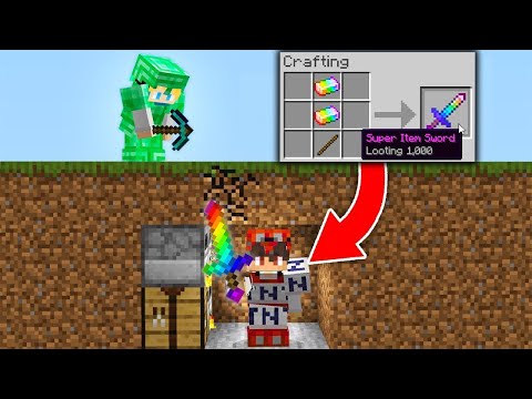 EPIC Minecraft Pursuit with AMAZING Items!