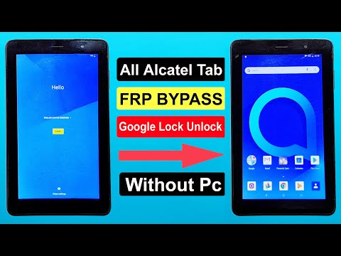 All Alcatel Tab Frp Bypass | All Alcatel Tab Frp Unlock | Alcatel Tab Google Account Remove 100%✅✅✅✅