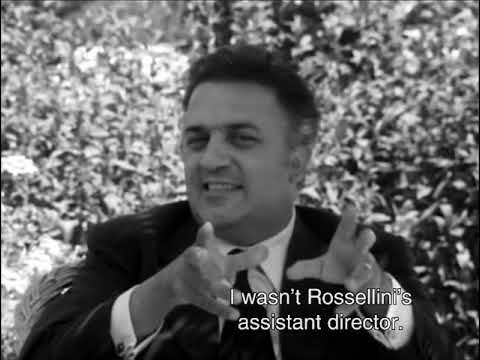 Federico Fellini - Rare Interview - 1965