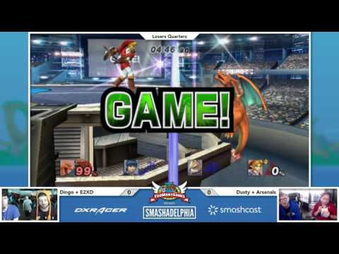 Project M - Dusty & Arsenals vs Dingo & E2XD - SMASHADELPHIA 2017 Losers Quarters