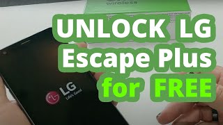 🥇 Unlock LG Escape Plus from Cricket by Device Unlock