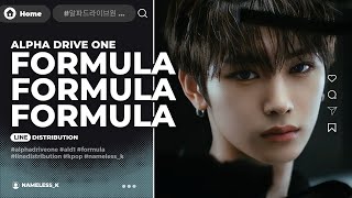 Download lagu ALPHA DRIVE ONE 알파드라이브원 - 'FORMULA' | Line Distribution mp3