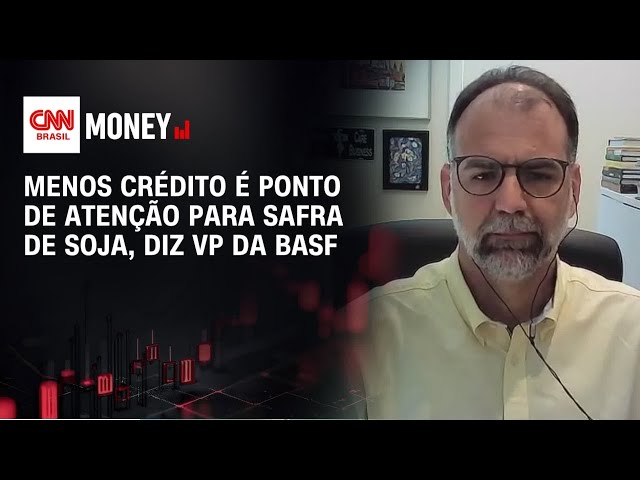 Menos crédito é ponto de atenção para safra de soja, diz VP da BASF | Abertura de Mercado