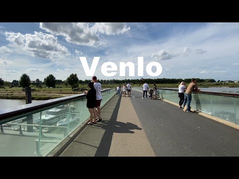 Walking Tour of Venlo , Netherlands -August 2021 (4k 60fps)