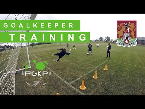 Goalkeeper Training Northampton FC | Fitness