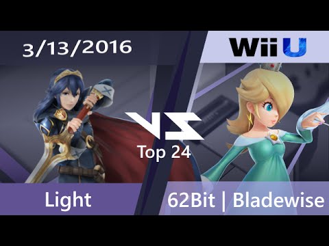 Super SmashNest 5 Top 24 Losers - Light (Lucina) Vs. 62Bit | Bladewise (Rosalina)