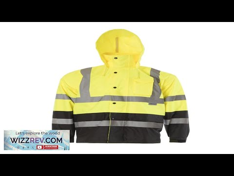 JORESTECH High Visibility Light Weight Waterproof Rain Jacket ANSI/ISEA 107-2015 Class 3 Review