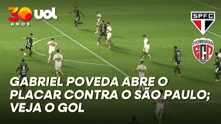 GOL DO PRIMAVERA! GABRIEL POVEDA ABRE O PLACAR CONTRA O SÃO PAULO; VEJA O GOL