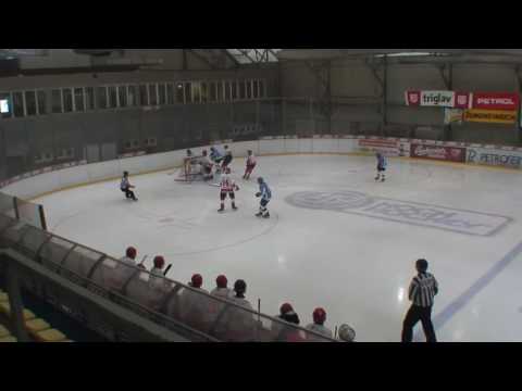 U16 HK Triglav vs  KHL Crvena Zvezda 12.11.2016 highlights