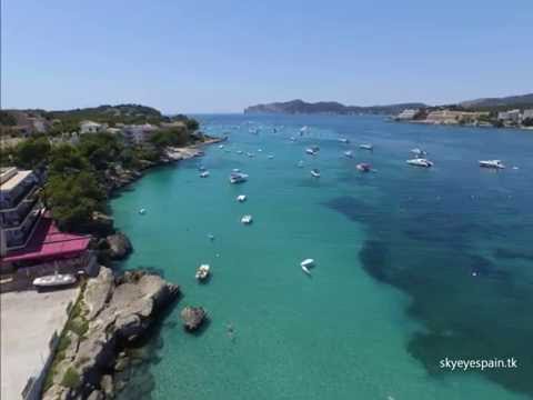 santa ponsa boats and shore