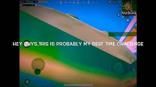 My best time kill challenge in PUBGM......?