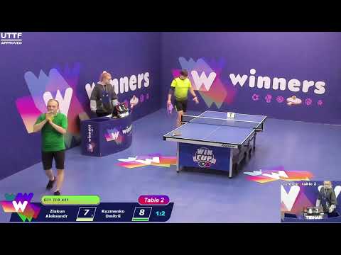WINners CUP table 2  30.01  Ziakun Aleksandr  - Kuzmenko Dmitrii 17:30
