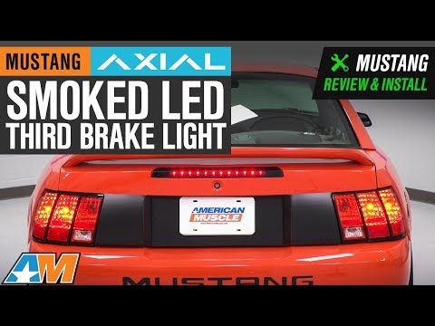 1999-2004 Mustang Axial Smoked LED Third Brake Light Review & Install