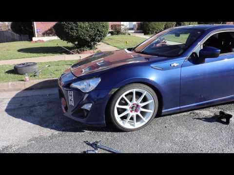 It Broke!!! Tein Lowering Springs Are Finally On The FRS!!!!