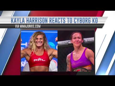 PFL Champion Kayla Harrison's Reaction to Cris Cyborgs win at Bellator 271