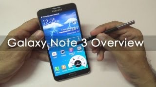 Video thumbnail for Samsung Galaxy Note 3 Hands On Overview by Geekyranjit