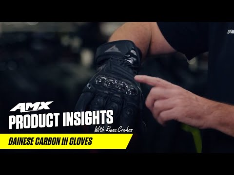 Dainese Carbon III Gloves - AMX Product Insights with Riana Crehan