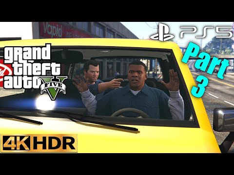 GTA 5 PS5 REMASTERED Gameplay Walkthrough Part 3 Complication FULL GAME 4K 60FPS HDR No Commentary