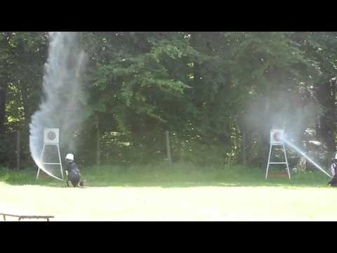 24. Feuerwehrtag Ostseebad Nienhagen Löschangriff Nass lauf FF Hohenfelde Frauen