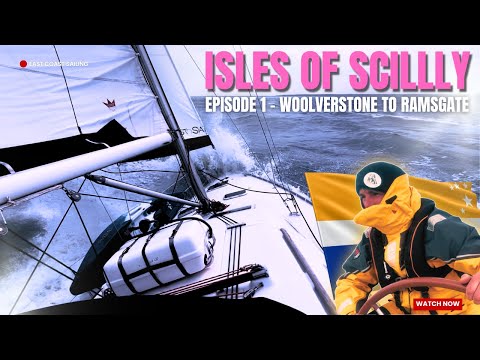 DISASTER on Day 1 ! Rough Sailing to the Isles of Scilly