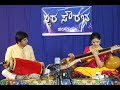 Y G Srilatha Nikshith Puttur Nikshith Veena Mridangam Duet Ranjani Mala Ragamalika Aadi