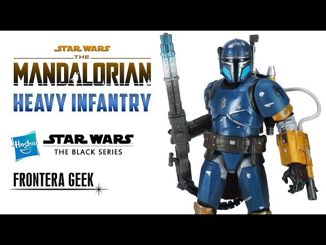 Vídeo relacionado con Star Wars Hasbro Figura de acción de Guerrero Mandaloriano de la Serie Negra, 15 cm