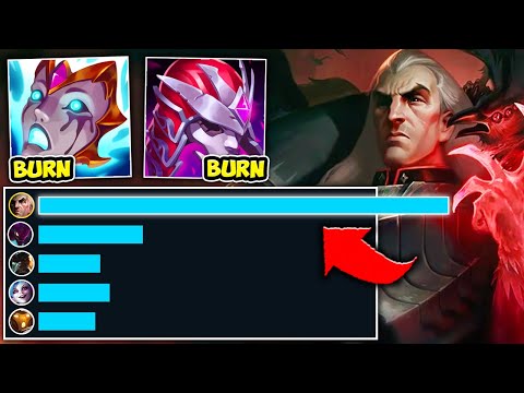 How to DECIMATE the Damage Charts with Full Burn Swain! - SoloRenektonOnly
