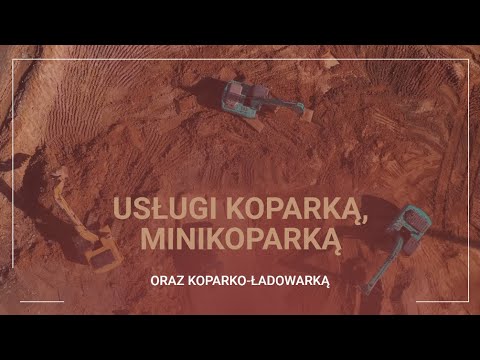 Zelkop Usługi Koparko-Ładowarką i Minikoparką Grzegorz Zelek - video