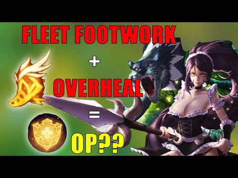 FLEET FOOTWORK ON AD NIDALEE TOP COULD BE META IN SEASON 8! | League of Legends