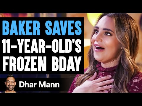 BAKER SAVES 11-Year-Old's FROZEN BIRTHDAY Ft. Rosanna Pansino  | Dhar Mann