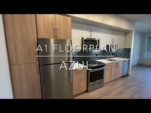 A1 Floor Plan Azul Tour at Vita Apartment Homes in Orange, CA - Fairfield