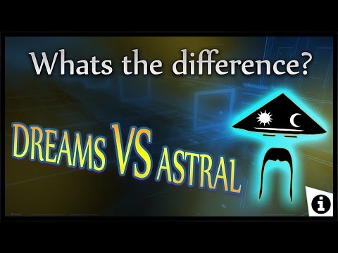 What is the difference between lucid dreams and astral projection?