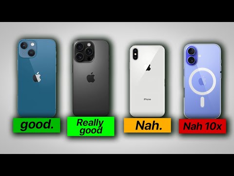 The ONLY iphones actually worth buying right now