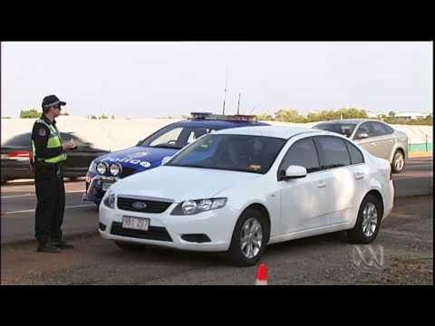 City under siege in police road blitz