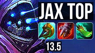 JAX vs DARIUS (TOP) | 8 solo kills, 2.4M mastery, 600+ games, Dominating | KR Master | 13.5