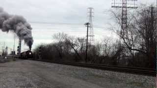 preview picture of video 'Norfolk Southern 21st Century Steam TVRM - Norfolk, Va. to Petersburg, Va.'