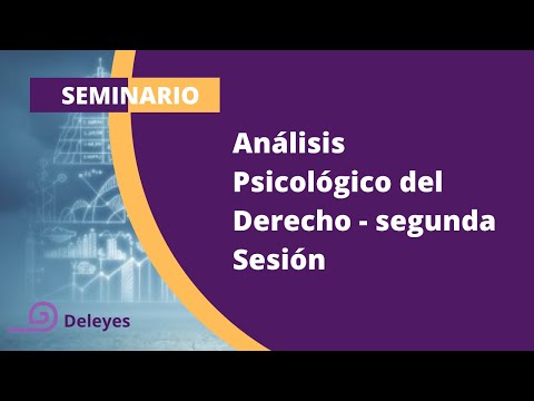 Seminario de Análisis Psicológico del Derecho