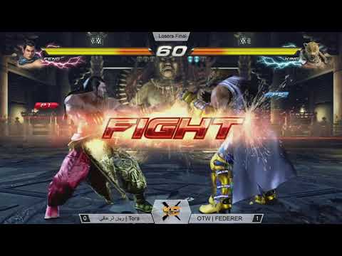 KO2018 Tekken 7 - Losers Final - OTW | Federer (King) vs Tora (Feng. Aliza)